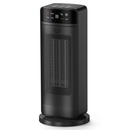 1500W Portable Electric Space Heater with Remote & Thermostat – Rapid Ceramic Heating for Home, Office & Garage
